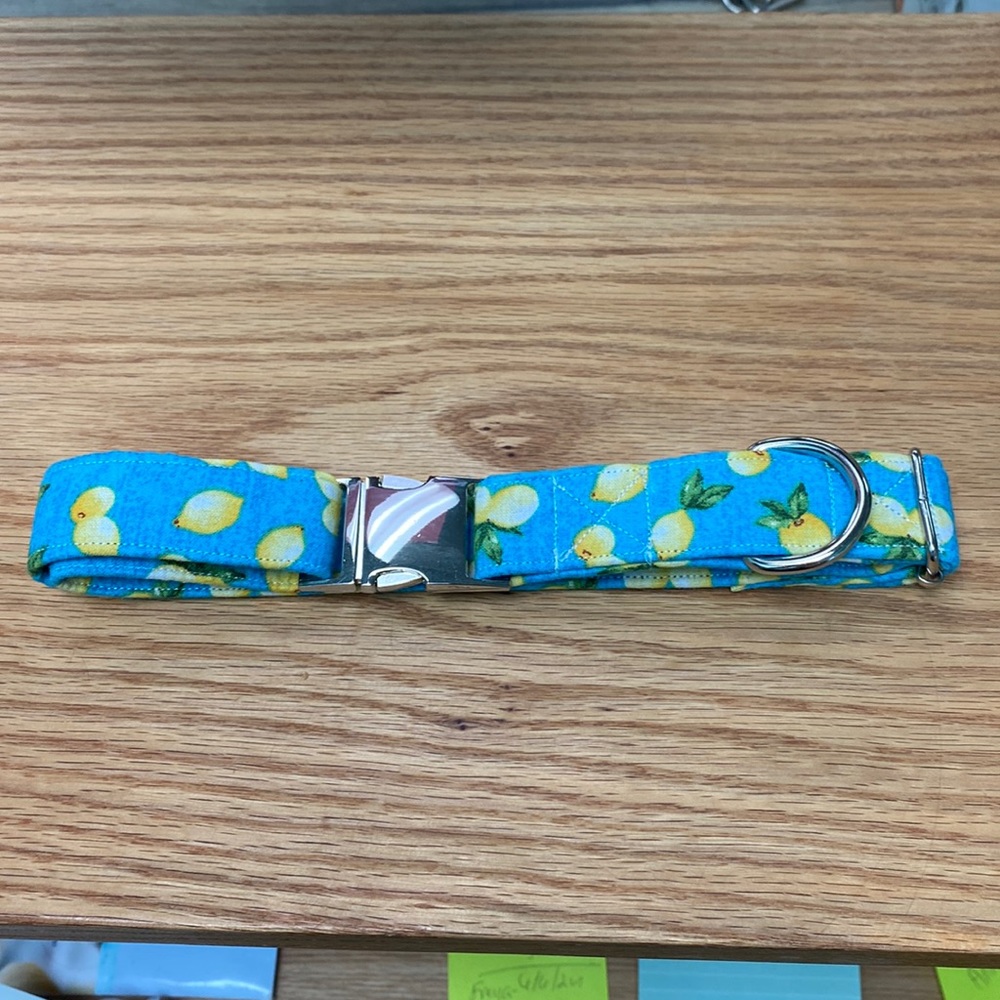 🍋Handmade Lemon Dog Collar🍋